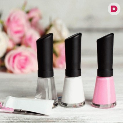 Французский маникюр в домашних условиях