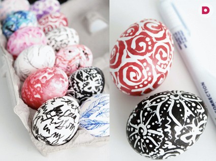 6 неожиданных вариантов декорирования пасхальных яиц